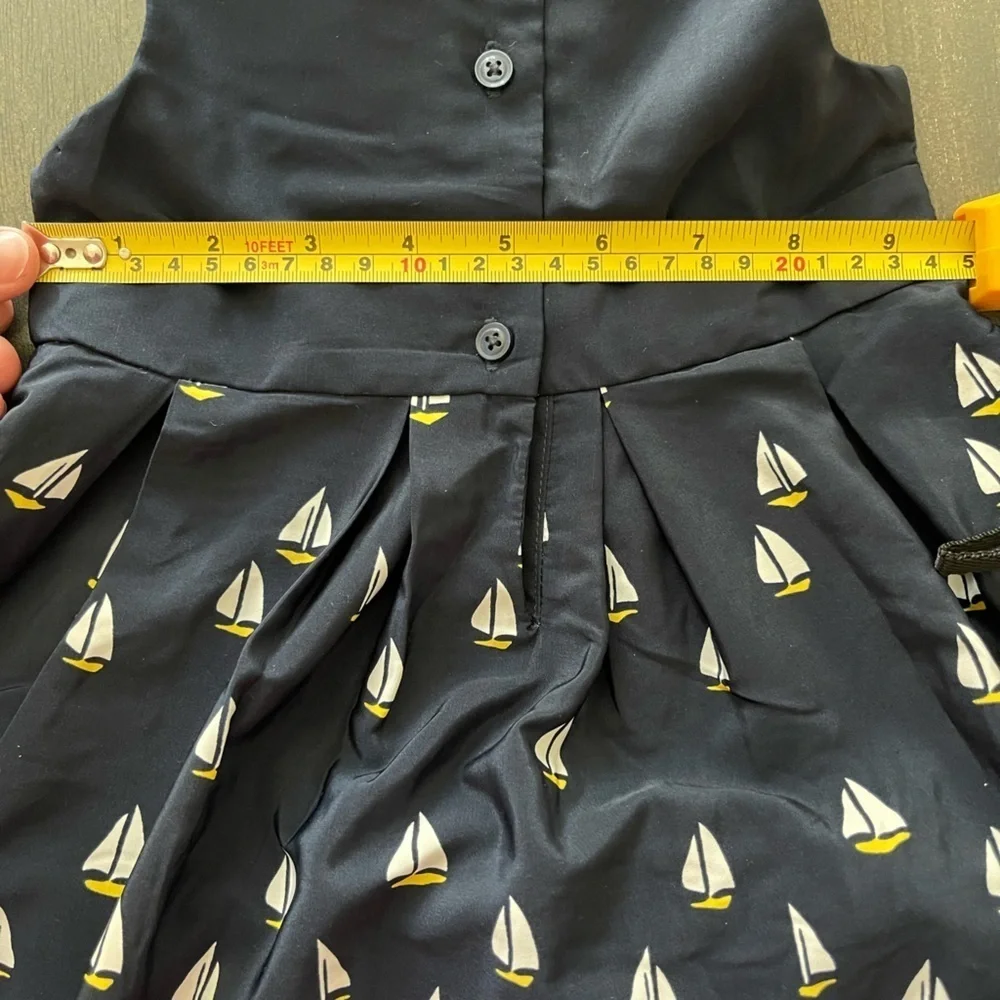 Janie and Jack Sailboat Print Dress